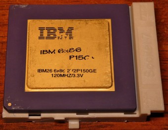 IBM 6x86 P150+ CPU (IBM26 6x86 2V2P150GE) 120 MHz 3.3V Cyrix USA 1995